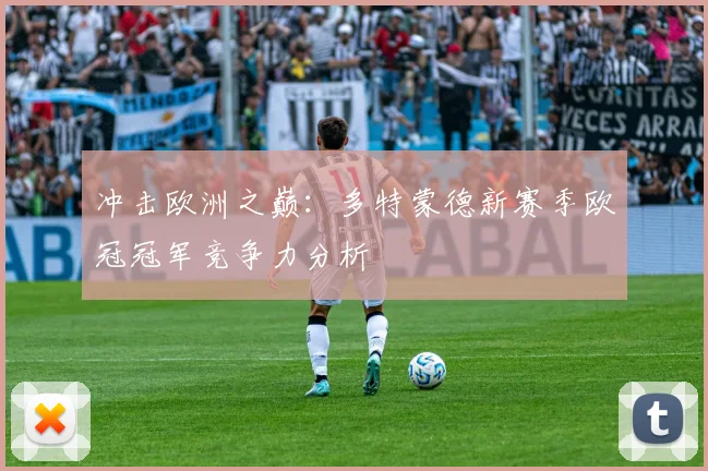 冲击欧洲之巅：多特蒙德新赛季欧冠冠军竞争力分析
